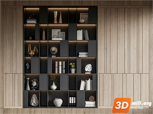 Bookcase Skp Files